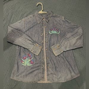 Embroidered Jean Jacket